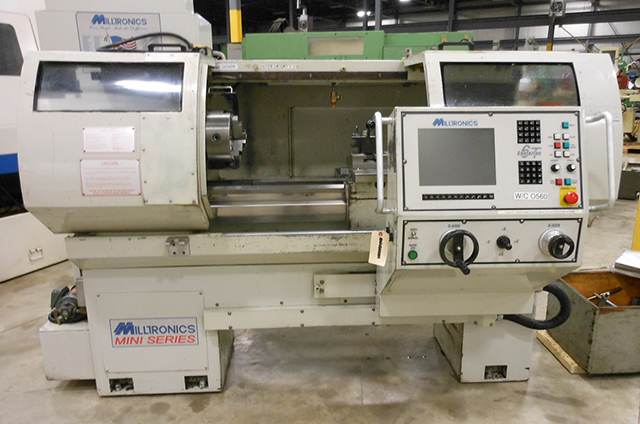 15" x 34" MILLTRONICS ... 2.18" SPINDLE HOLE CNC LATHE